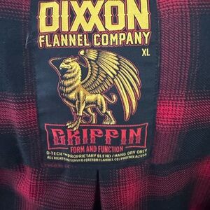 Dixxon “Griffin” Flannel Company Red Plaid Shirt - XL